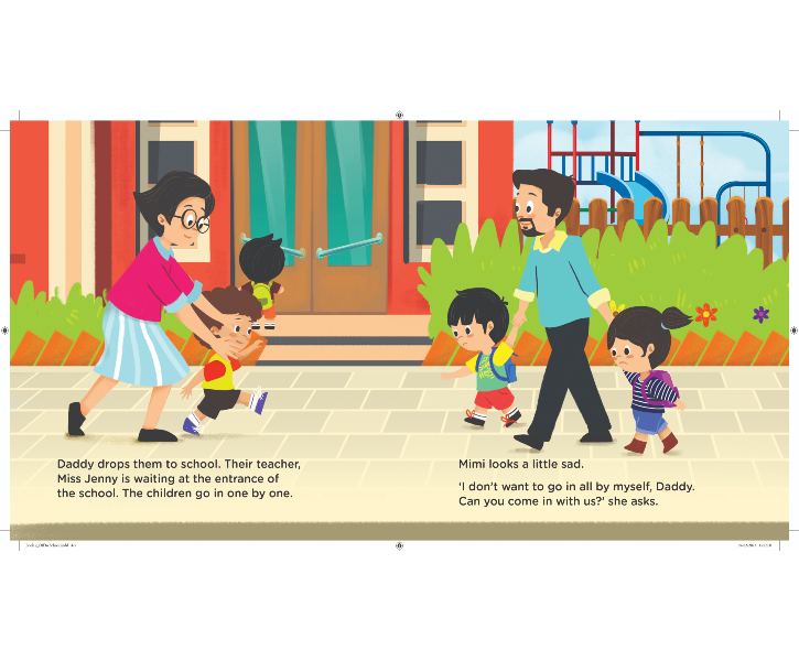 Woodpecker Toddler Series: Off To School: A Mimi And Max Story (Board Book) image 3