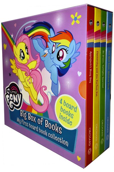 My Little Pony 4 Books Box Set (Board Books)