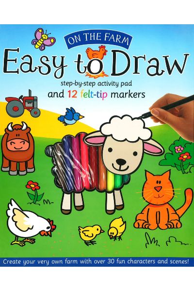 On The Farm: Easy to Draw