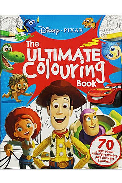 Disney Pixar: The Ultimate Colouring Book