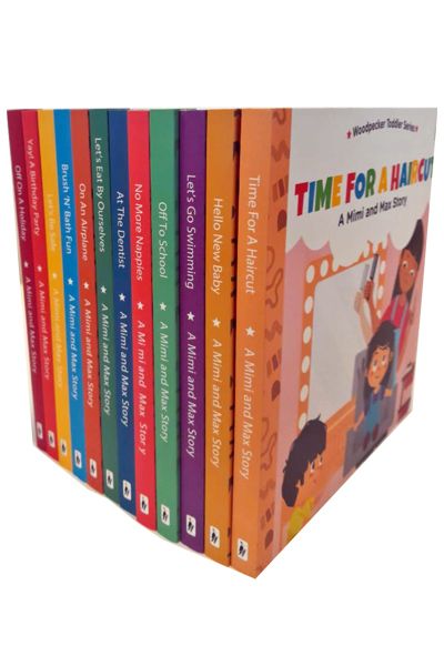 Woodpecker Toddler Series: Mimi And Max Stories (12 Vol.Set) (Board Book)