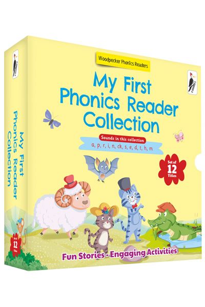 Woodpecker Phonics Readers: My First Phonics Reader Collection (Set of 12 Titles)