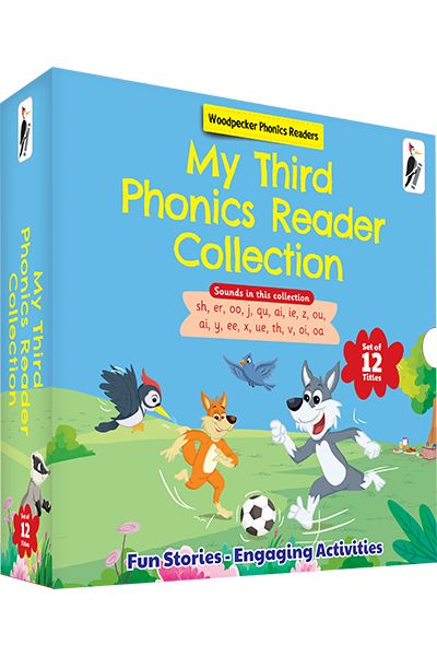 Woodpecker Phonics Readers: My Third Phonics Reader Collection (Set of 12 Titles)