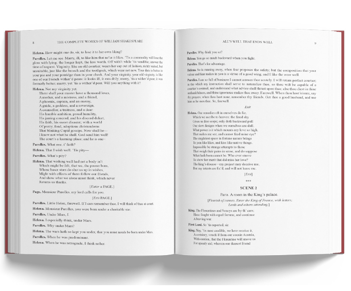 The Complete Works Of William Shakespeare: (Wilco Leather Bound) image 4