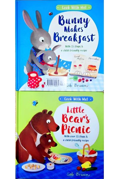 Cook With Me (Set Of 2 Books) (Board Book)
