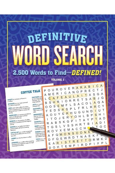 Definitive Word Search Volume 1: 2500 Words to Find--Defined