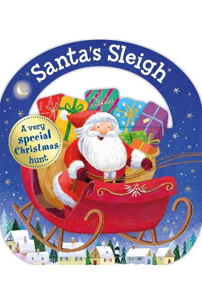Carry-Along Tab Book: Santa's Sleigh (Board Book)