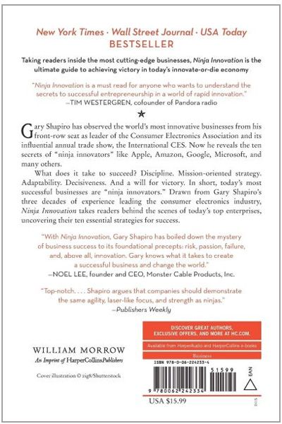 Ninja Innovation: The Ten Killer Strategies of the World's Most Successful Businesses image 2