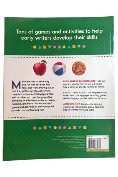 My Big First : Learn-To-Read Workbook - Practice Pen Control, Line Tracing, Letters and More! image 3