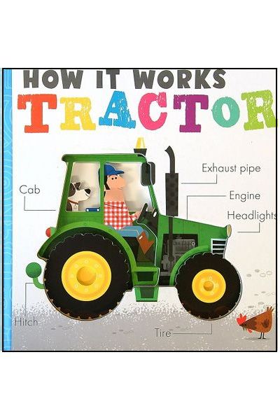 LT: How It Works - Tractor (Board Book)