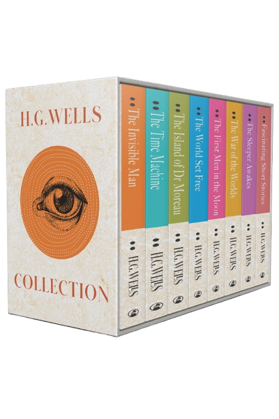 HG Wells Classic Collection (Set of 8 Books)