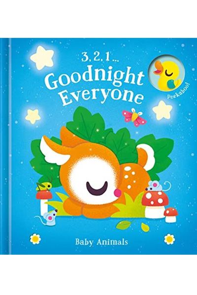 3, 2, 1,... Goodnight everyone - Baby Animals (Board Book)