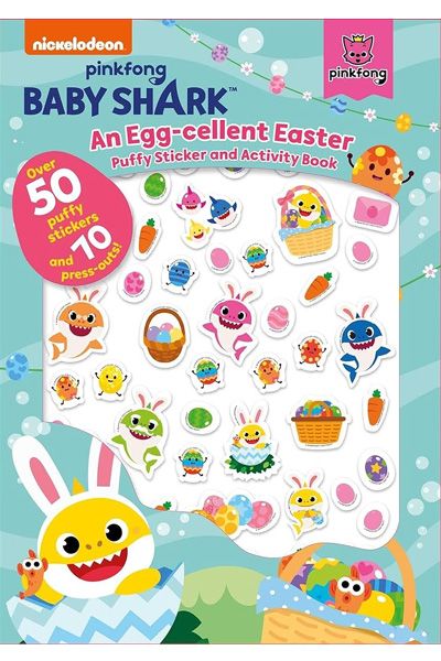 Baby Shark: An Egg-cellent Easter Puffy Sticker and Activity Book