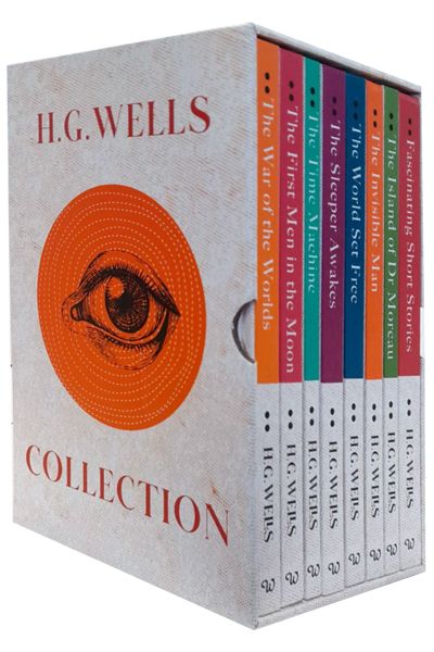 HG Wells Classic Collection (Set of 8 Books)