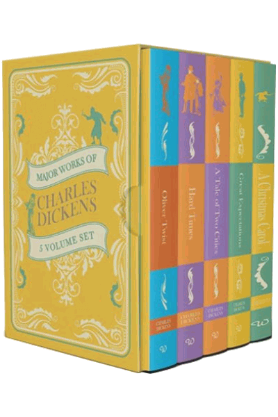 Major Works Of Charles Dickens Collection (Set of 5 Books)