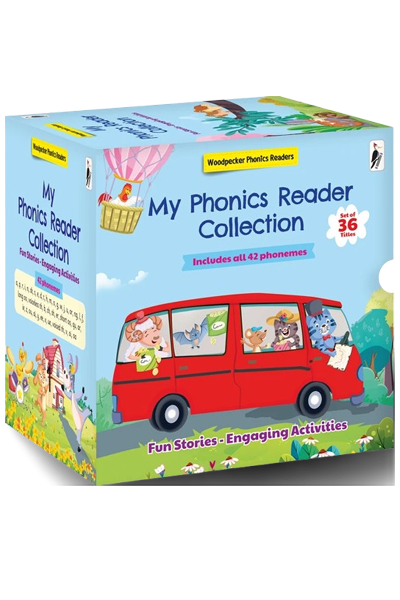 Woodpecker Readers: My Phonics Readers Collection (36 Titles)
