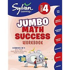 4th Grade Jumbo Math Success Workbook