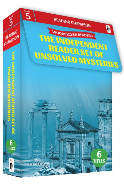 Woodpecker Readers: Independent Reader Set Unsolved Mysteries (6 Volume Boxed Set)