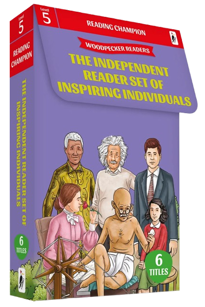 Woodpecker Readers: Independent Reader Set - Personalities (6 Volume Boxed Set)