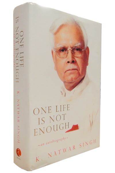 One Life is not Enough: An Autobiography
