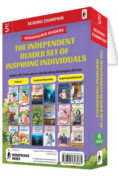 Woodpecker Readers: Independent Reader Set - Personalities (6 Volume Boxed Set) image 2