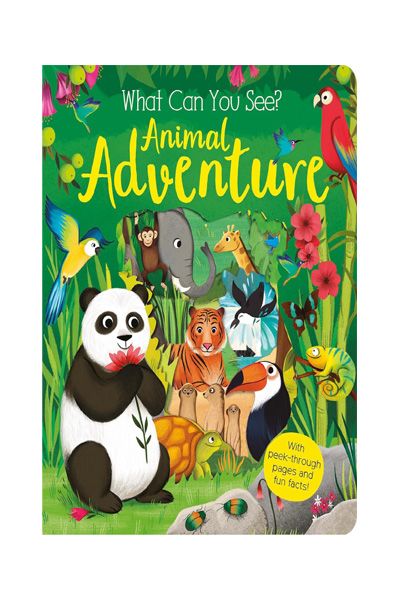 What Can You See? Animal Adventure (Board book)
