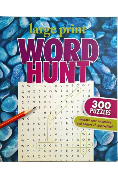 Large Print Word Hunt (P/B)