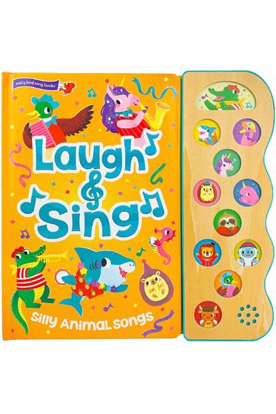 Laugh & Sing - Silly Animal Songs (Board book with sound)
