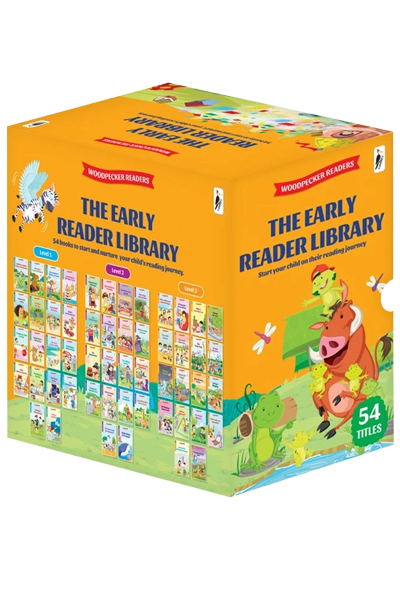 Woodpecker Readers: The Early Reader Library (54 books to start and nurture your child's reading journey)