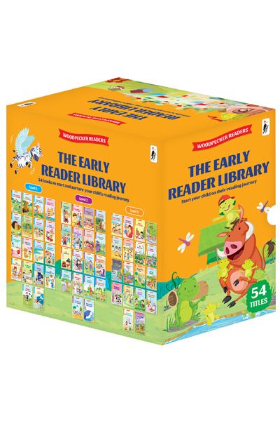 Woodpecker Readers: The Early Reader Library (54 books to start and nurture your child's reading journey)