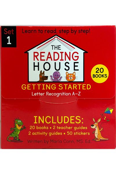 The Reading House Set 1: Getting Started Letter Recognition A-Z