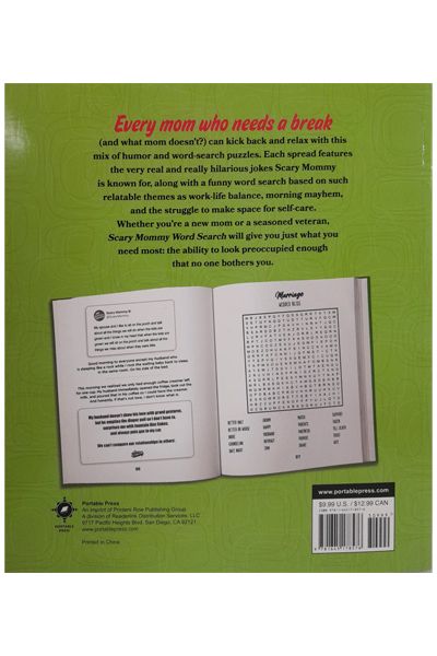 Scary Mommy Word Search image 2