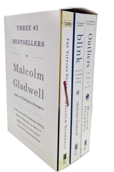 Three #1 Bestsellers - Malcolm Gladwell Set of 3 Books