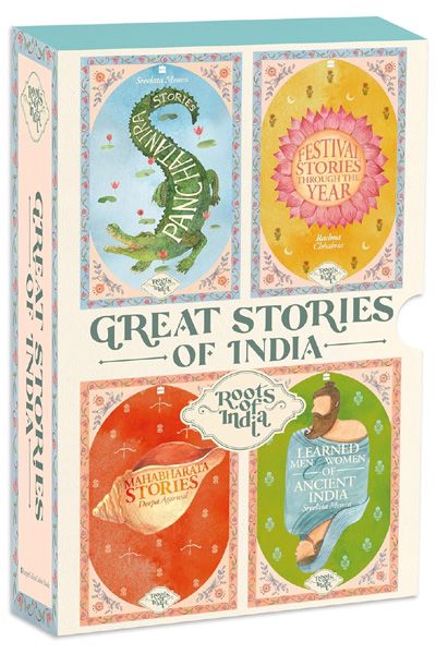Great Stories Of India (Roots Of India) (Set of 4 books)