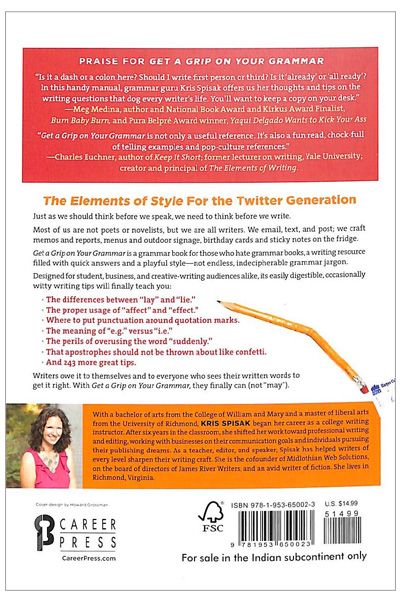 Get A Grip On Your Grammar: 250 Writing and Editing Reminders for the Curious or Confused image 2