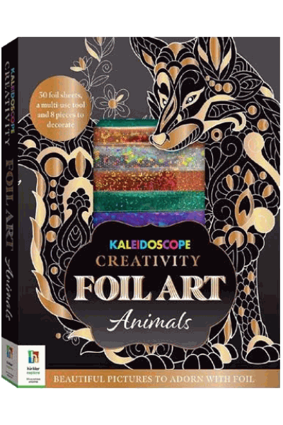 Kaleidoscope Creativity: Foil Art Animals