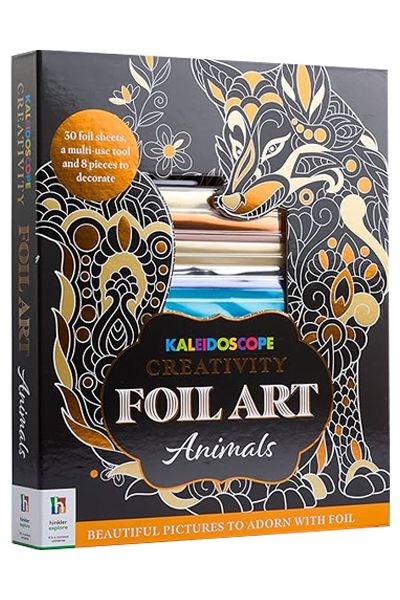 Kaleidoscope Creativity: Foil Art Animals image 2
