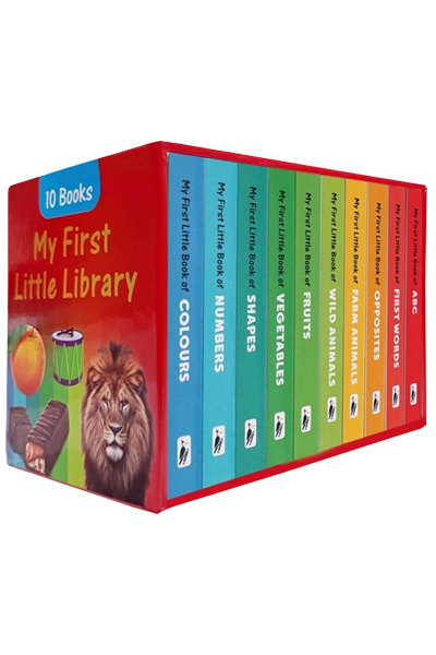 My First Little Library (Set of 10 Board Books)