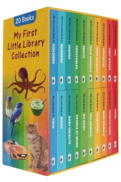 My First Learning Library Collection (Boxset of 20 Board Books)