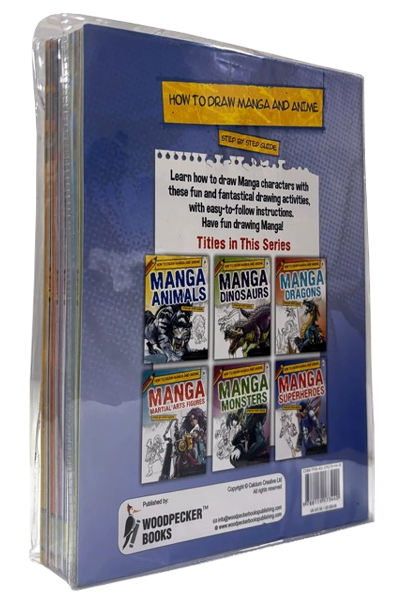 How to Draw Manga and Anime:A Step-by-Step Guide (6 Volume Set) image 2