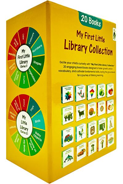 My First Learning Library Collection (Boxset of 20 Board Books) image 2