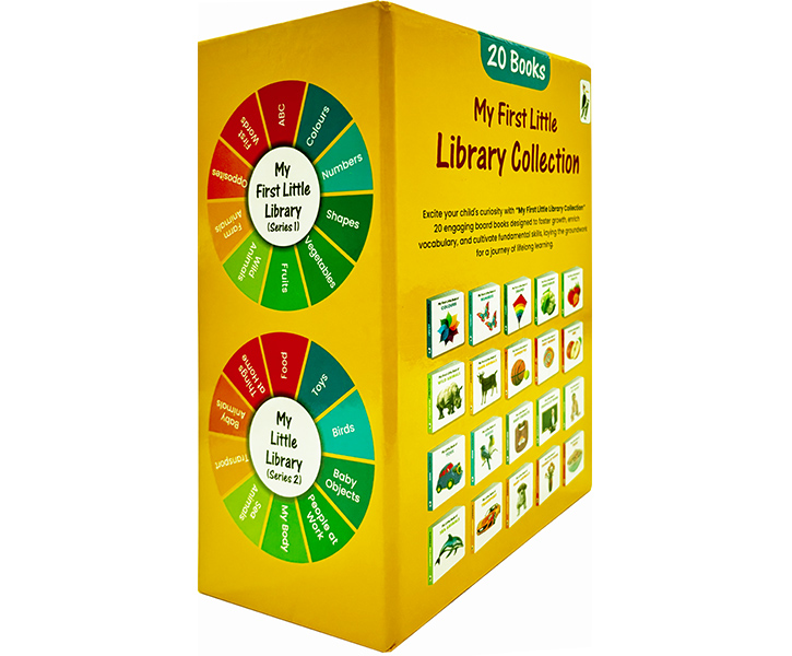 My First Learning Library Collection (Boxset of 20 Board Books) image 4