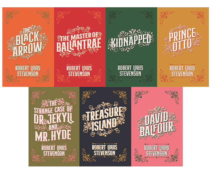Collected Works of Robert Louis Stevenson (Set of 7 Books) image 4