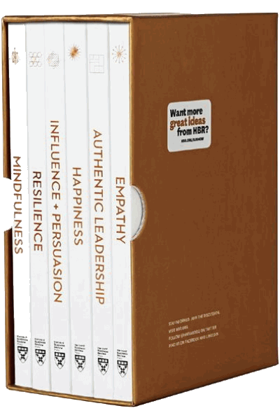 HBR Emotional Intelligence Boxed Set (Set of 6 Books)