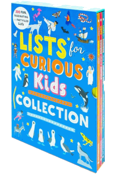 Lists for Curious Kids Collection (Set of 3 Books)