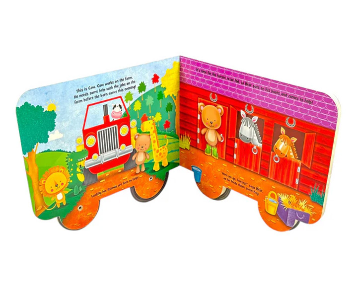 Whizzy Wheels - Tractor (Board Book) image 3