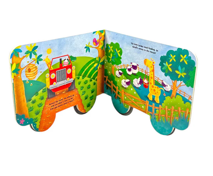 Whizzy Wheels - Tractor (Board Book) image 4