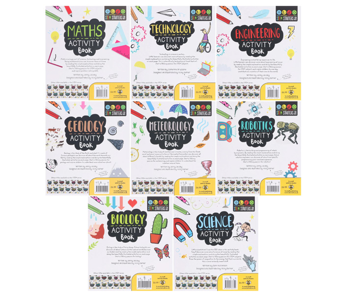 STEM Starters for Kids (8 Activity Books Collection Set) image 3