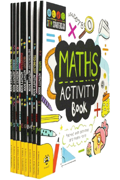 STEM Starters for Kids (8 Activity Books Collection Set)