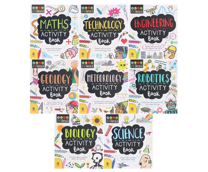 STEM Starters for Kids (8 Activity Books Collection Set) image 2